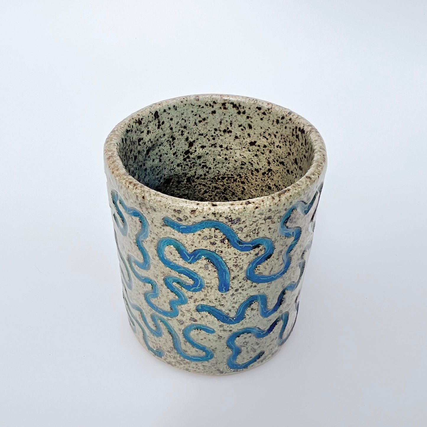 Carved River Planter